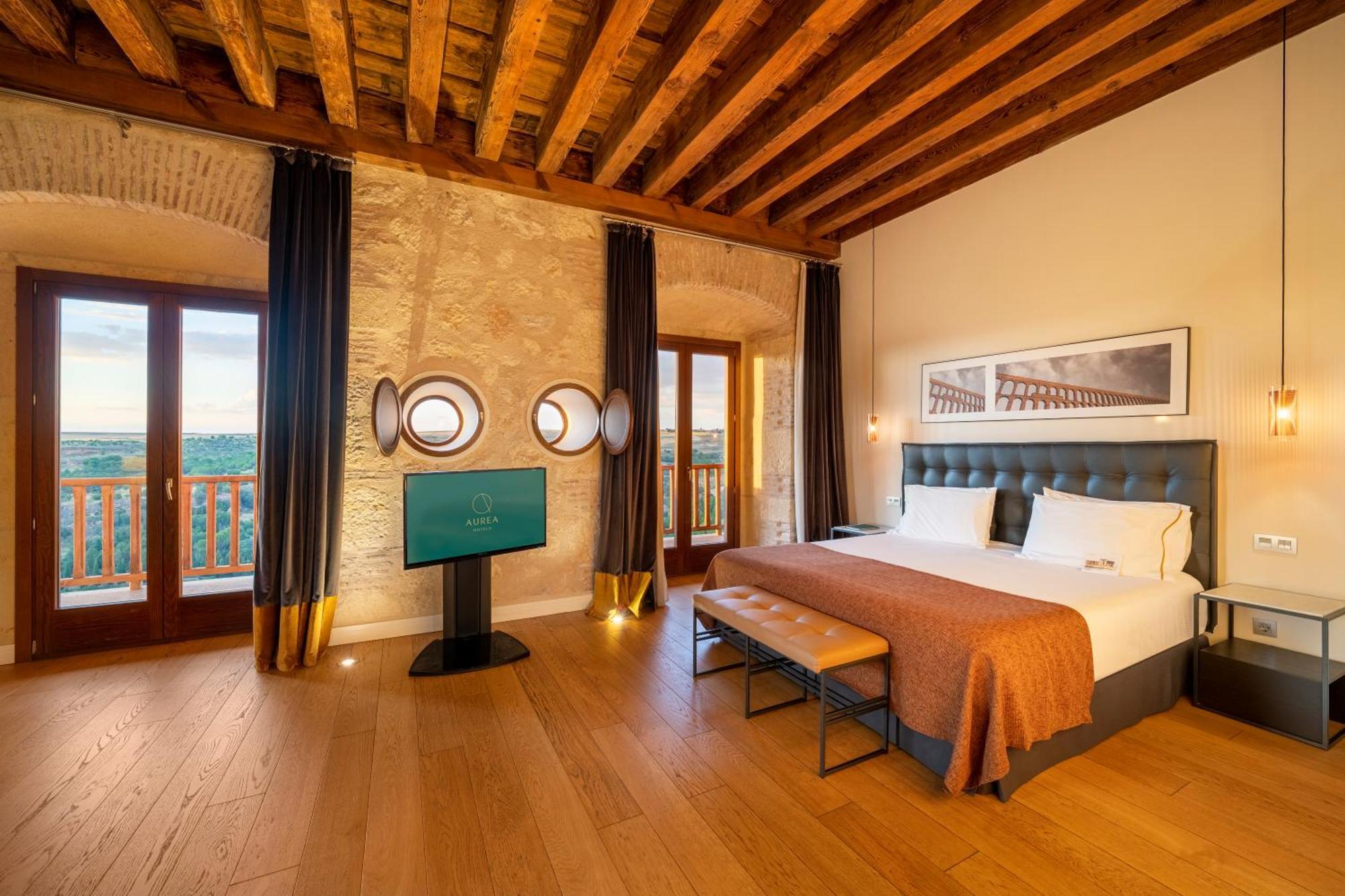 Aurea Convento Capuchinos By Eurostars Hotel Company Сеговия Экстерьер фото A room at Hotel Porta Fira